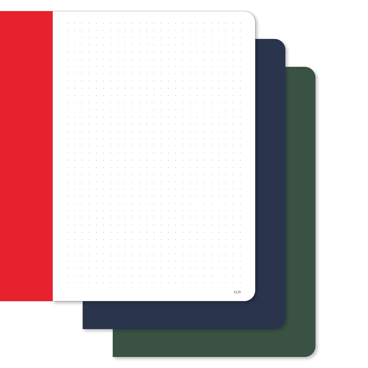 3-Pack Colorful Notebook