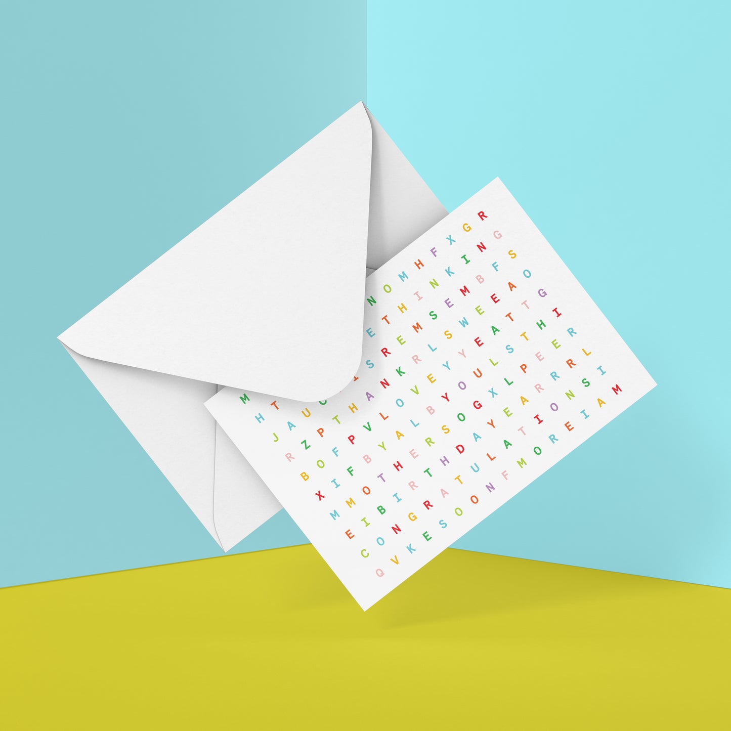 Crossword Greeting Card
