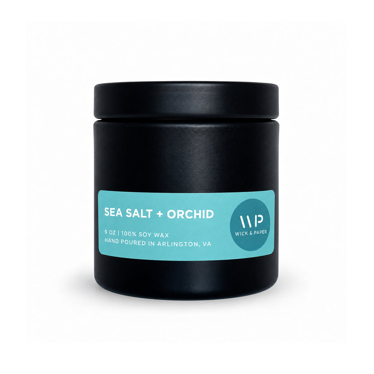 Sea Salt + Orchid Candle