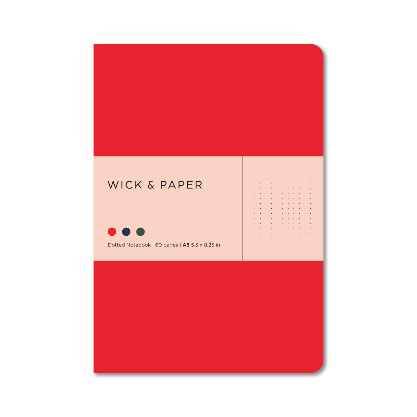 3-Pack Colorful Notebook
