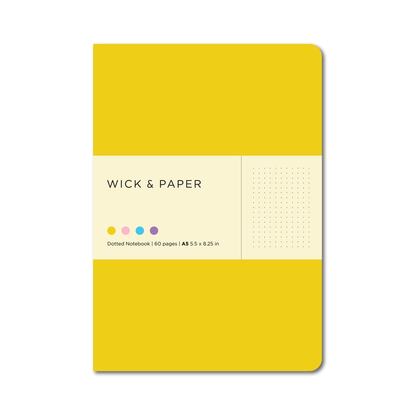 4-Pack Colorful Notebook