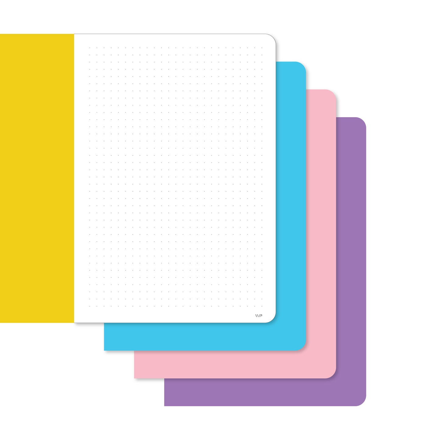4-Pack Colorful Notebook