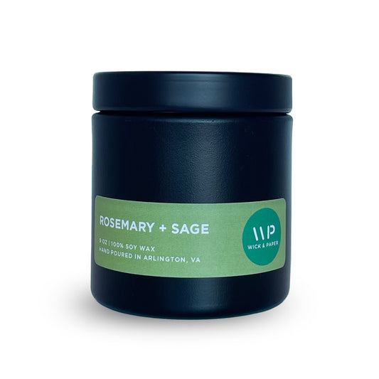 Rosemary + Sage Candle