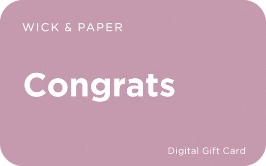 Congratulations