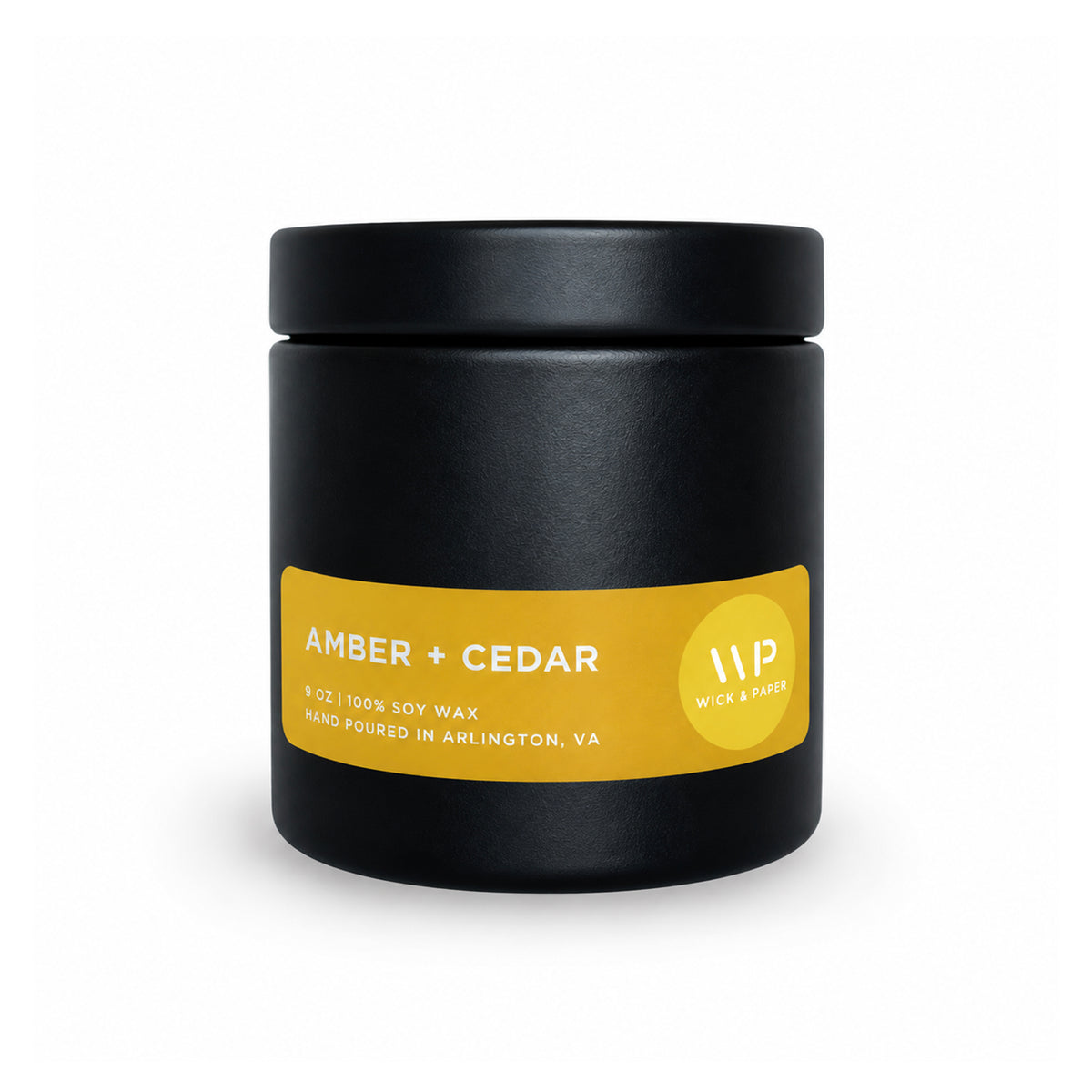 Amber + Cedar Candle