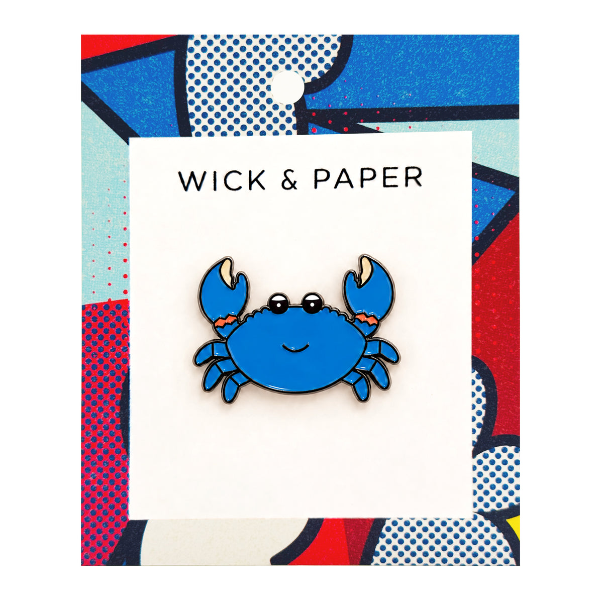 Blue Crab Enamel Pin